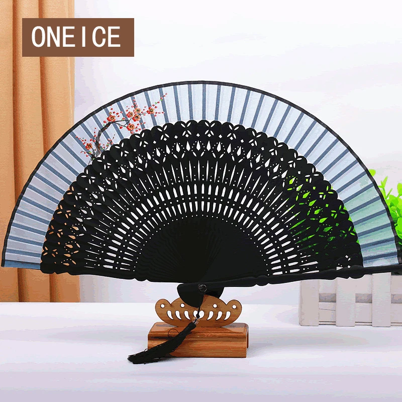 Шелковые кружева ручная роспись древность складные полые MS японский стиль