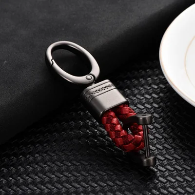 Red wine Автомобиль Мотоцикл гоночный Байкерский брелок для ключей держатель ключей для автомобиля креативный подарок бойфренд струны авто брелки Пряжка автомобиль брелок - Название цвета: Red wine
