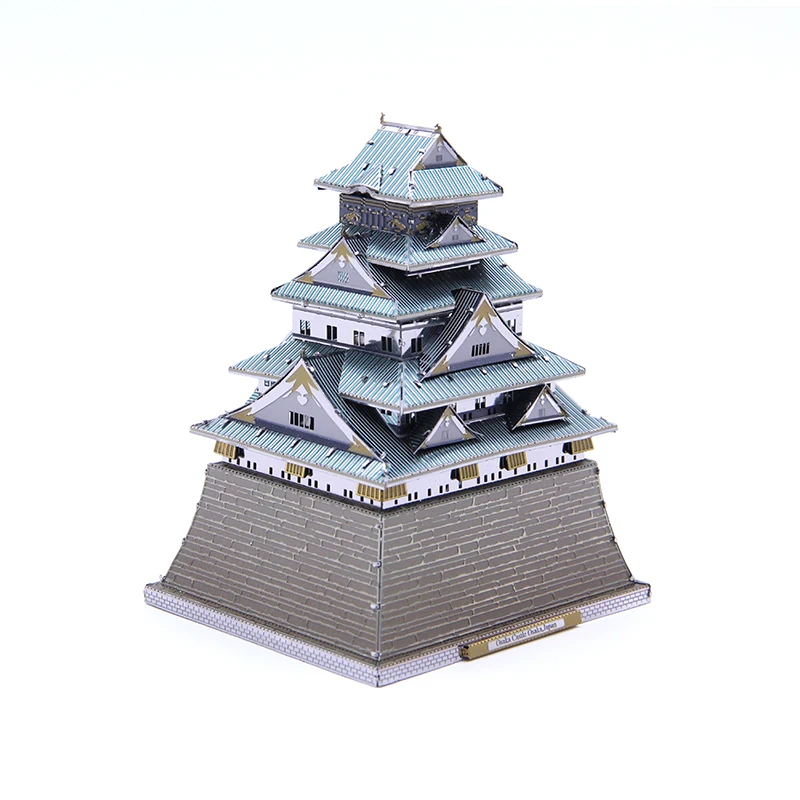 Microworld 3D металлическая головоломка красные дьяволы скорпионы модель сборки