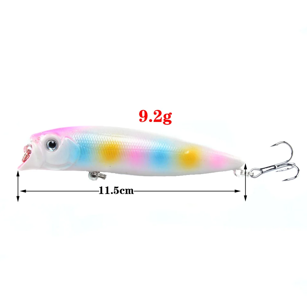 Hot Sale 5pcs/lot Hard Baits Artificial High Quality Mixed Models Fishing Luers Lifelike Crankbait Jerkbait Fake Bait Z-T188 | Спорт и