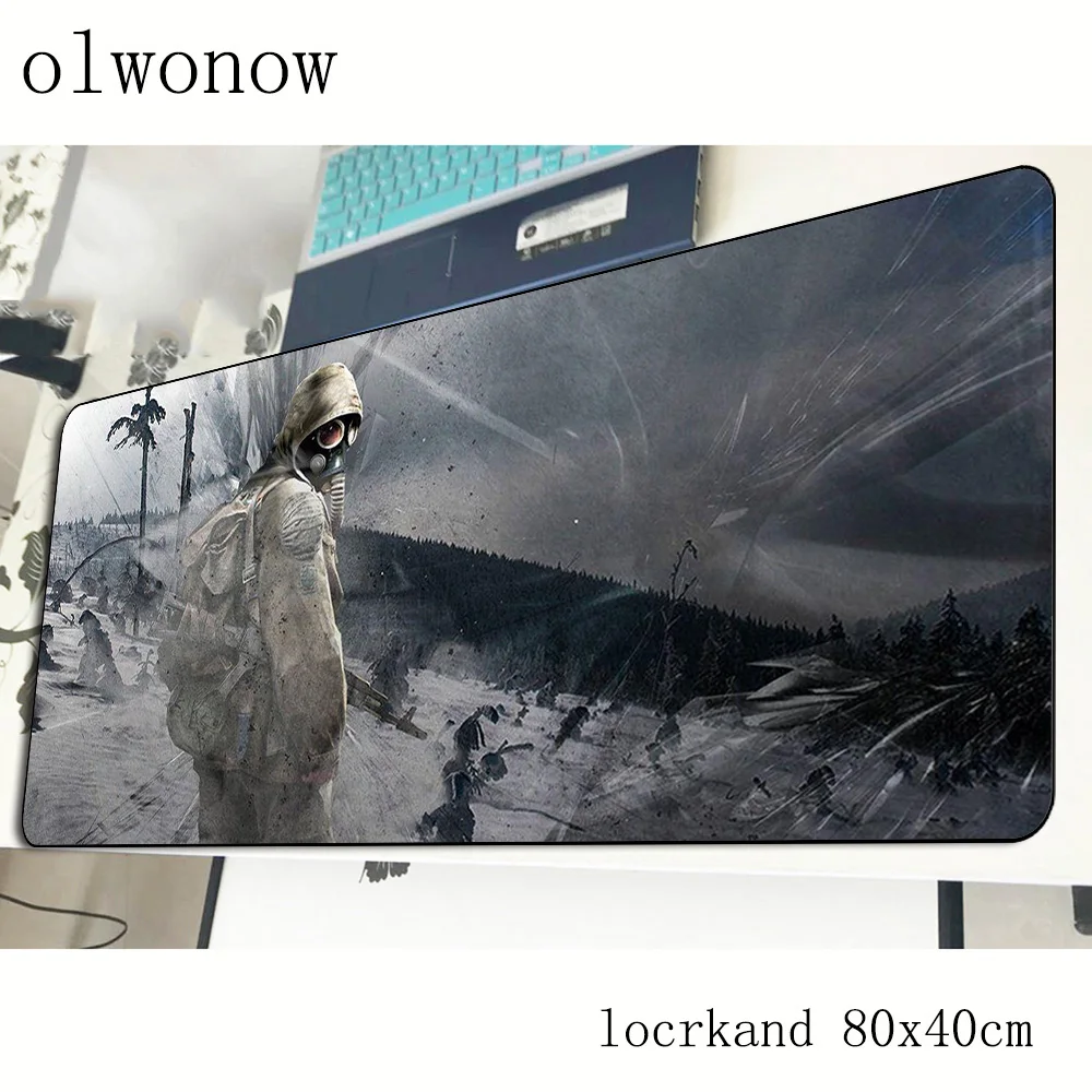 Игровой коврик для мыши stalker с заблокированным краем игровой 800 х400х2 мм