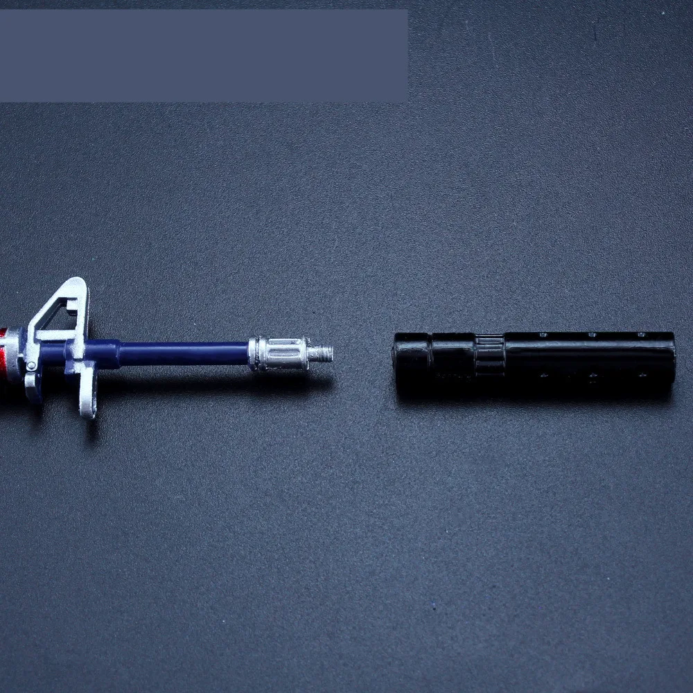 Playerunknown's боя PUBG P1911 M16A4 98k M762 G36C MP5K Косплэй реквизит серый цвет с красноватым отливом брелок игрушка 6 шт./компл
