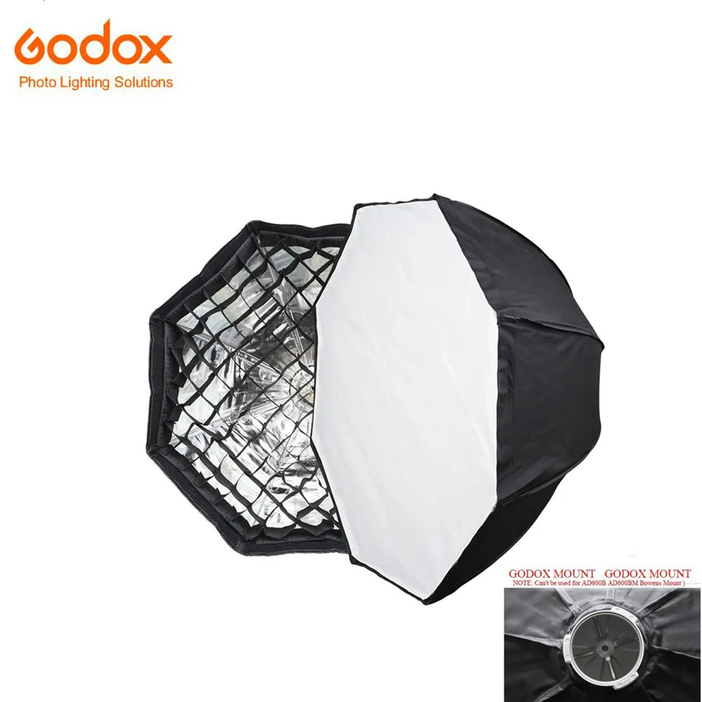 Godox AD H6 23 6 &quot60 см Octagon Складной Зонт Softbox с сеткой крепление для AD600 AD600M (не байонета