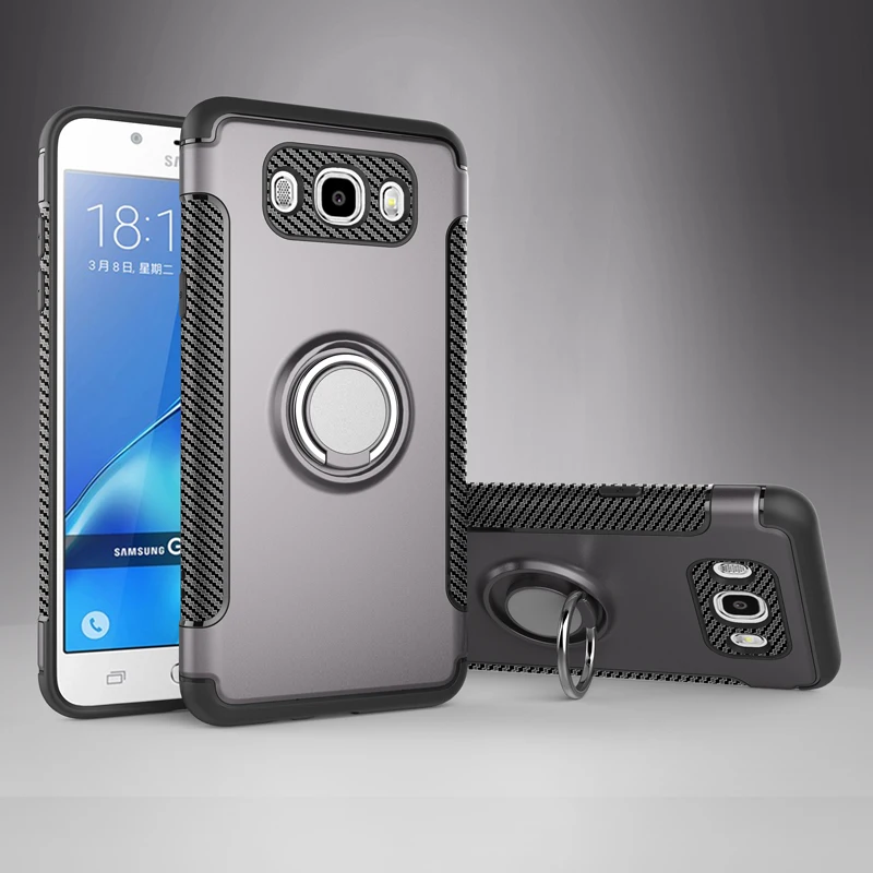 Чехол-подставка для samsung Galaxy J56 J5, кольцевой чехол для телефона J510 SM-J510F/DS SM-J510FN/DS, противоударный чехол на заднюю панель s SM J510F J510FN