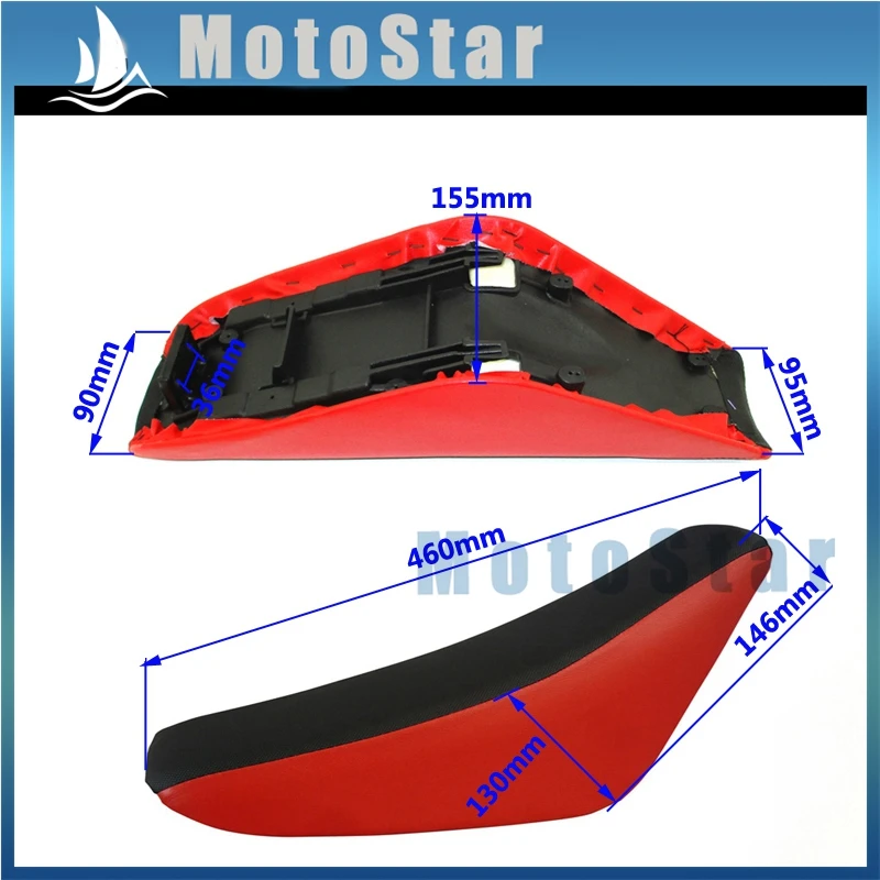 Высокое поролоновое сиденье для мотоцикла Honda CRF50 XR50 50 куб. См 70 90 110 125 140 150 160 |