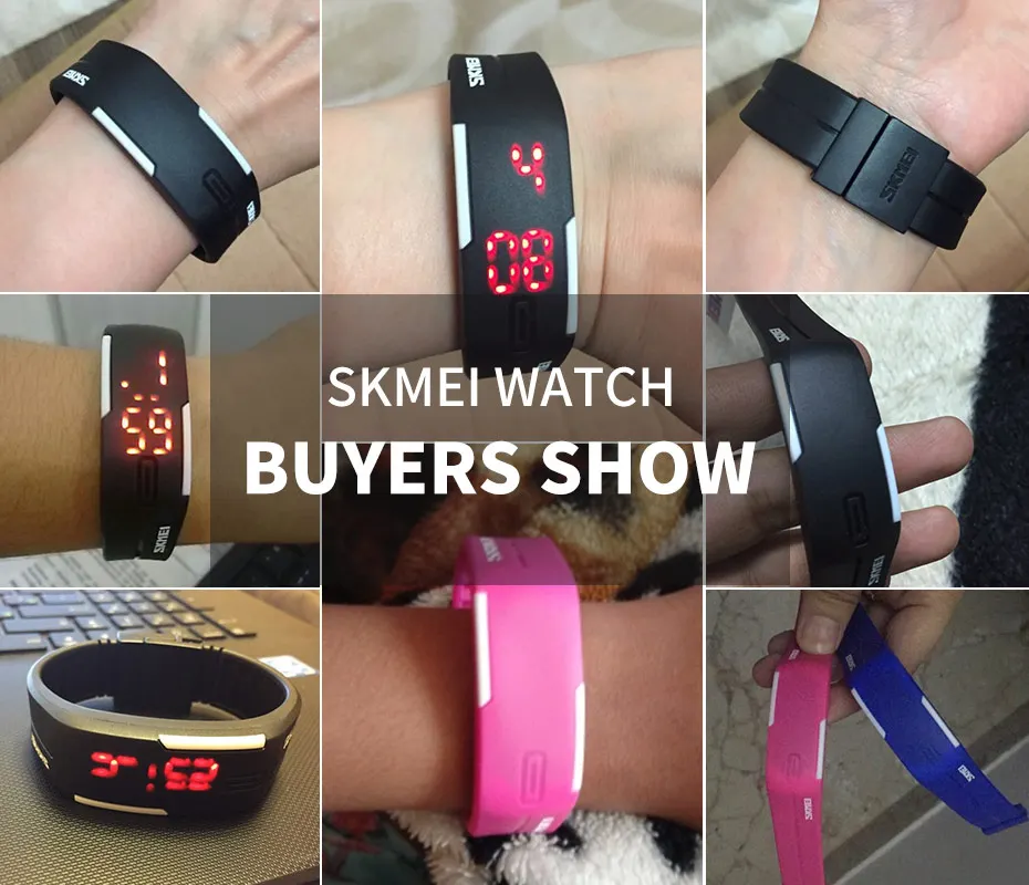 SKMEI Female Sports Watches Women Running Digital Watch Silicone Band Time Date Girls Ladies Wristwatches Relogio Feminino 1099