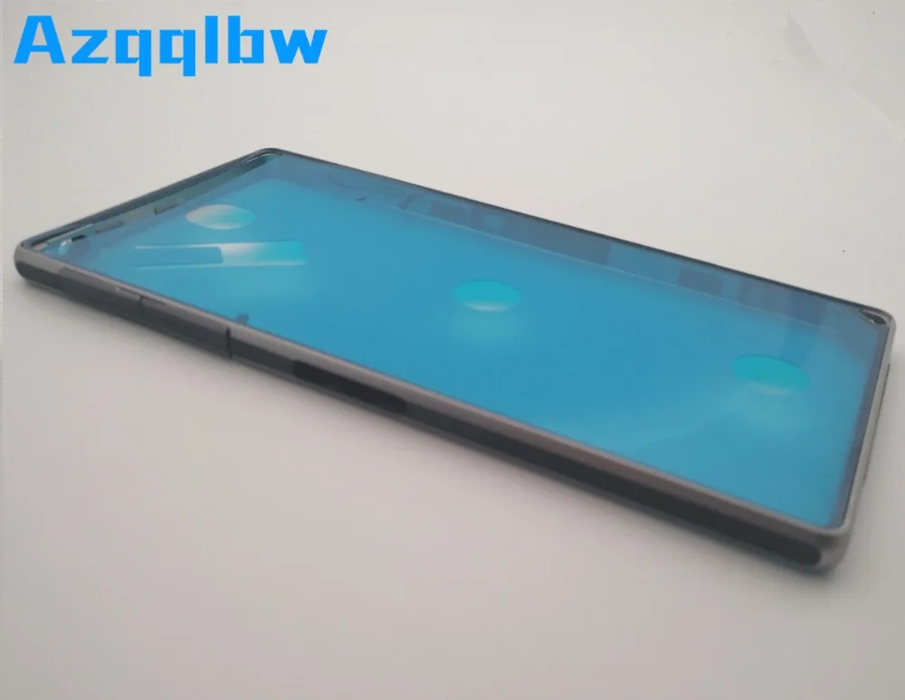 Azqqlbw для Sony Xperia Z1 L39h C6903 передний корпус металлическая средняя рамка пластина