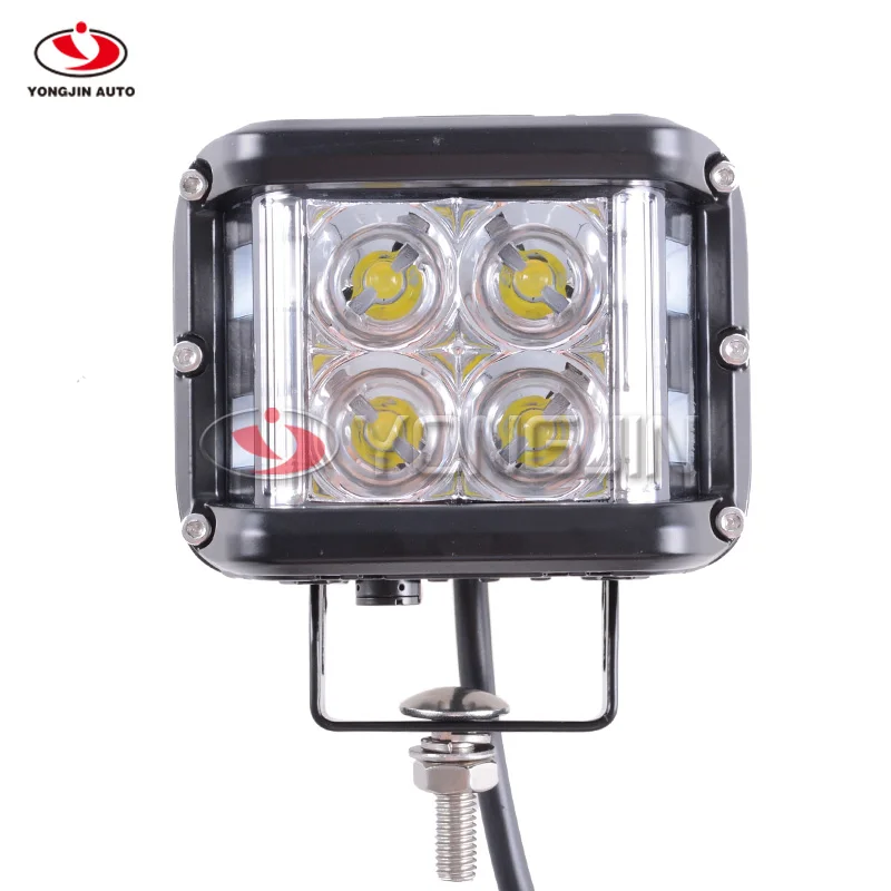 

4 Inch 60W LED Work Light Full Reflector Spot Flood Combo Side Luminate For 4WD Pickup Wagon Motorcycle ATV SUV For Truck