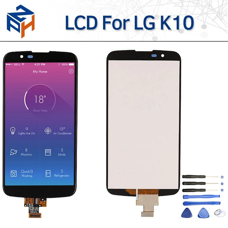 OLED K10 ЖК дисплей Замена для LG K430 K430DS K420N K410 K410TV Дисплей Сенсорный экран планшета