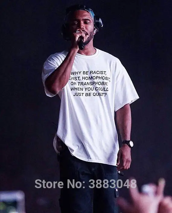 Why Be Racist When You Could Just Quiet желтые футболки Tumblr футболка Homophobic забавные хлопковые