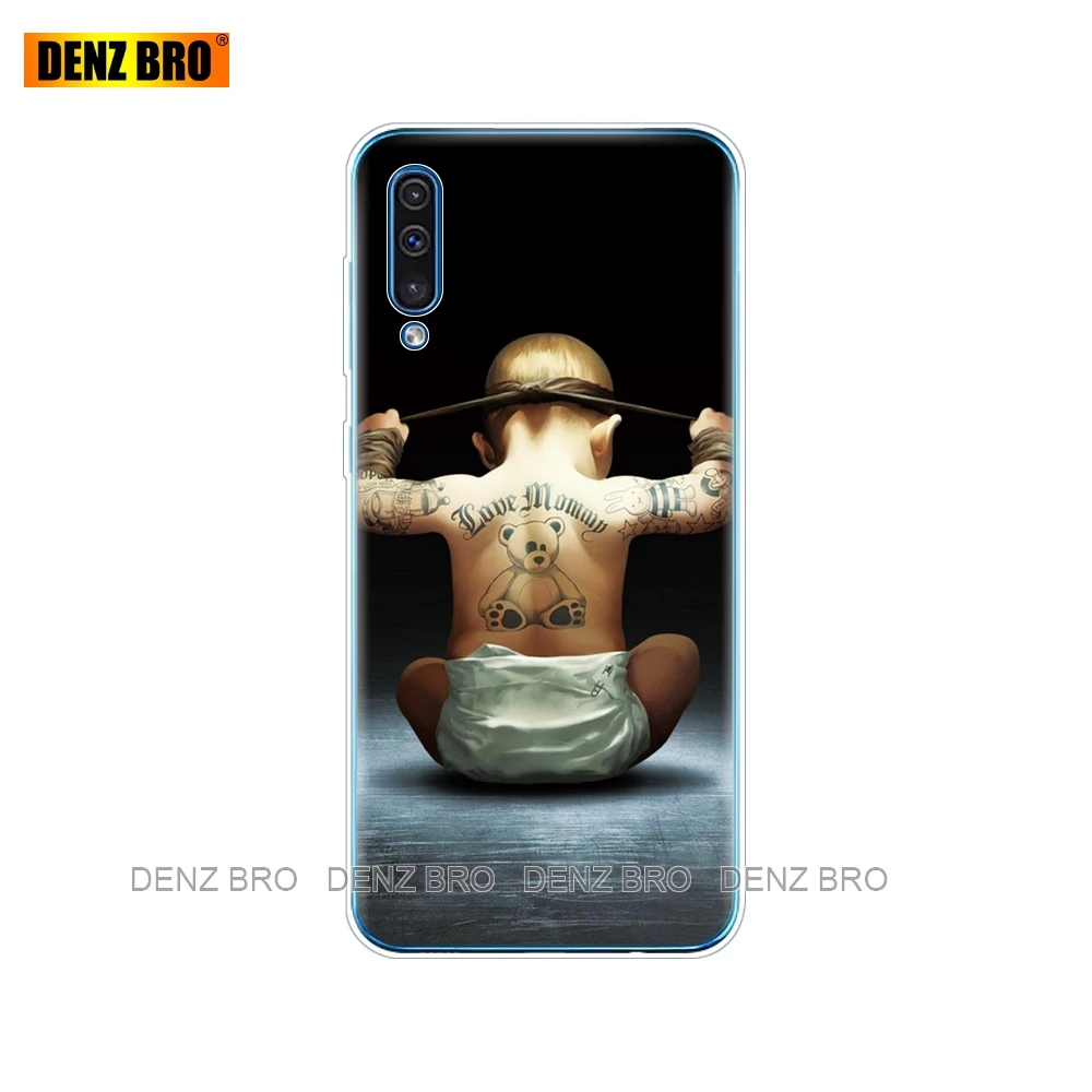61787 Чехол для Samsung Galaxy A50 с рисунком из силикона и ТПУ, чехол для телефона для Samsung A50 A505 A505F SM-A505F, мягкий чехол 6,4, чехол-бампер - Цвет: 61787