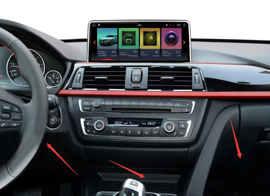 Новинка! 10 2 &quotips ID7 Android 7 1 автомобильный dvd Радио мультимедийный плеер для BMW серии