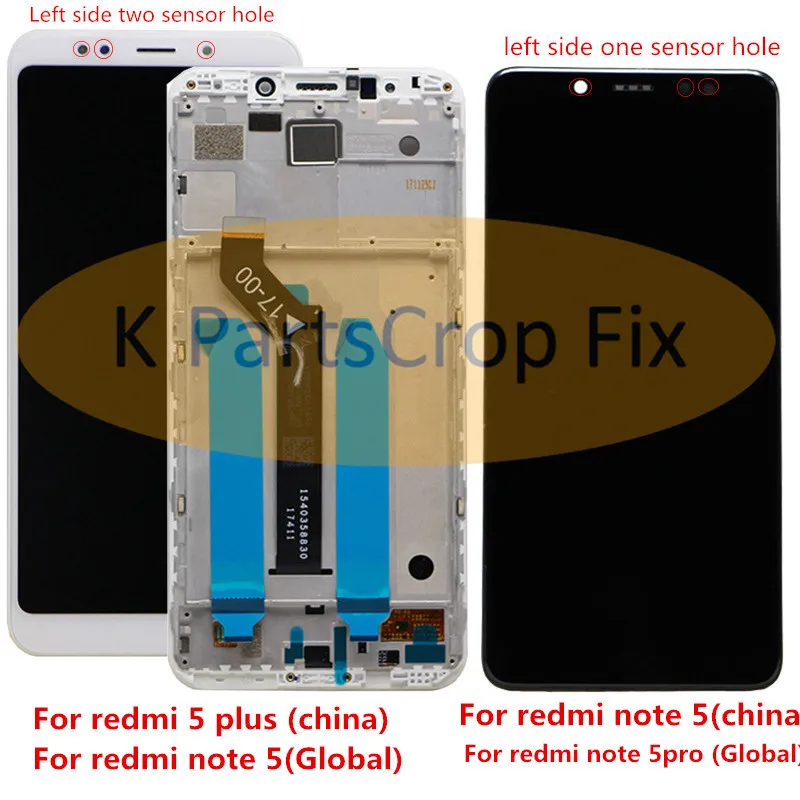  lcd Display for XIAOMI Redmi 5 Plus LCD display Replace For Note / Pro Touch Screen with Frame|screen touch|xiaomi touch screendisplay screen |