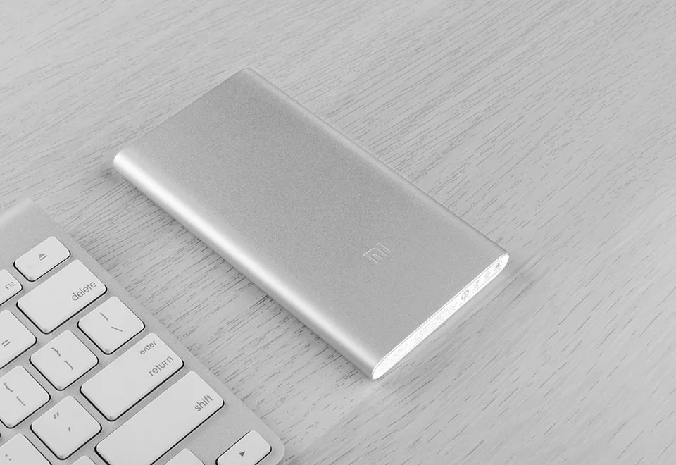 Оригинальный внешний аккумулятор Xiaomi 5000 мАч 2 портативное зарядное устройство