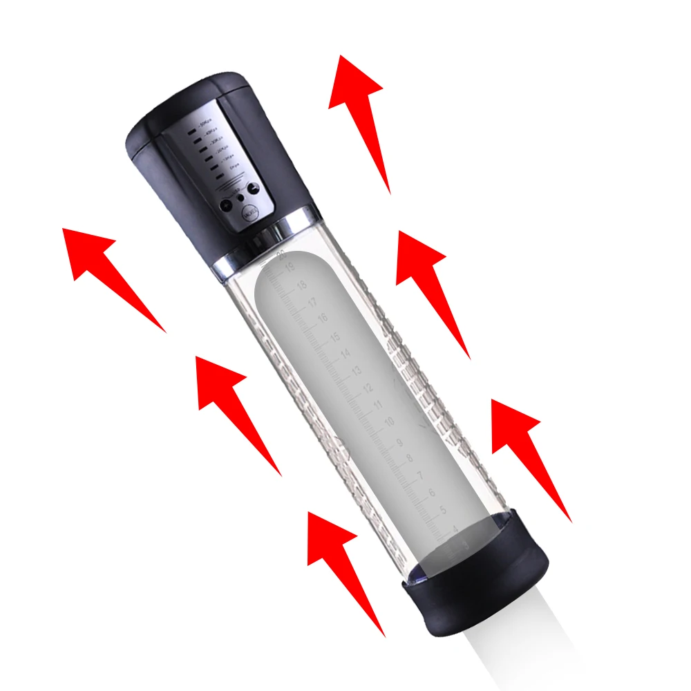 Автоматический насос для пениса Электрический вакуумный увеличения члена