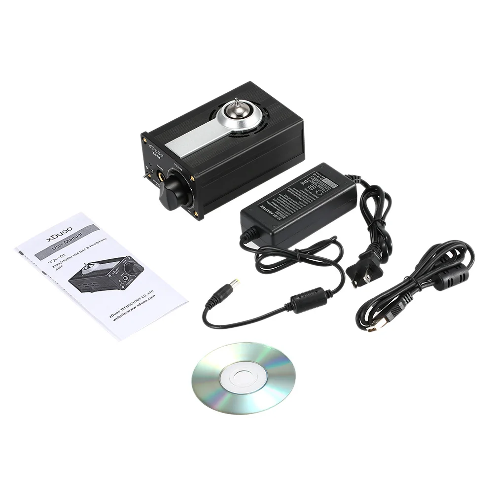 Оригинальный XDUOO TA 01B Hifi 24 бит/192 кГц USB DAC ламповый усилитель для наушников