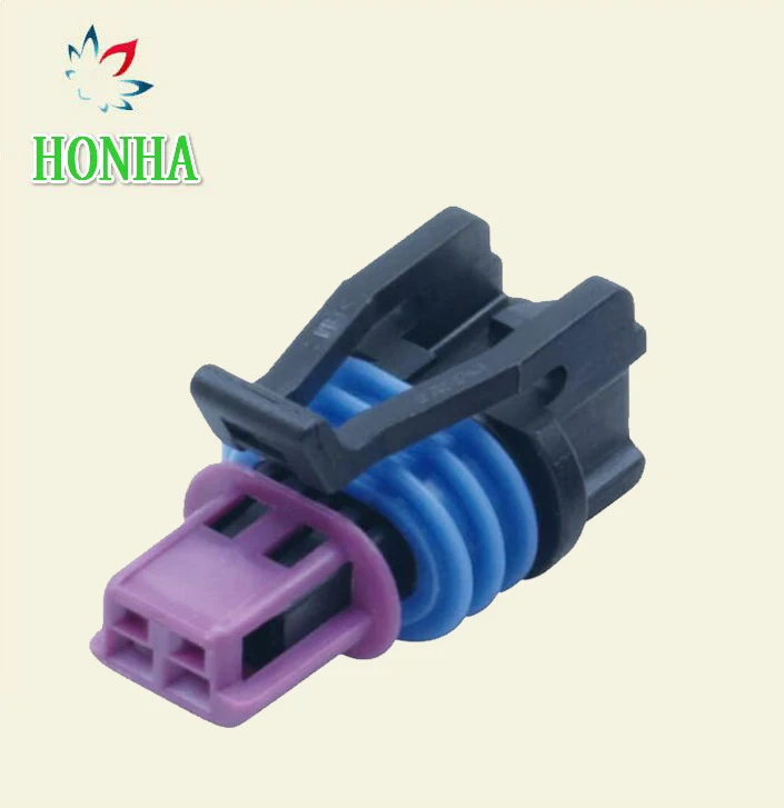 

15449028 Free shipping 10pcs/lot 2 Pin/Way Sensor Plug Female Auto Connector Socket Housing For LS ECT Delphi Buick