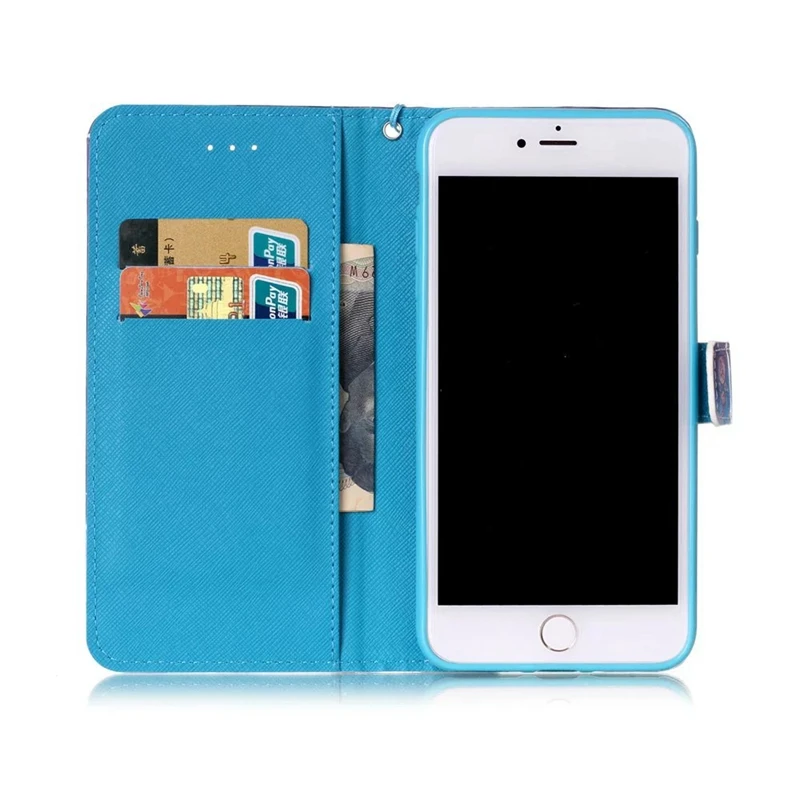 Роскошный чехол кошелек с 3D откидной магнитной подставкой для телефона Apple iPhone 5 5S