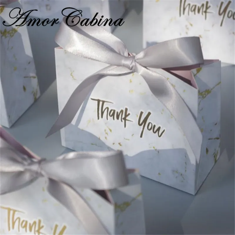 

Creative European Marble wedding Candy Box cookies food packaging bag baking sweet gift box Baby Shower wedding Party Supplies
