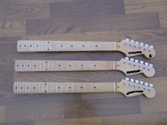 Бесплатная доставка гитара клен Шея без тюнера|Электрогитара| |