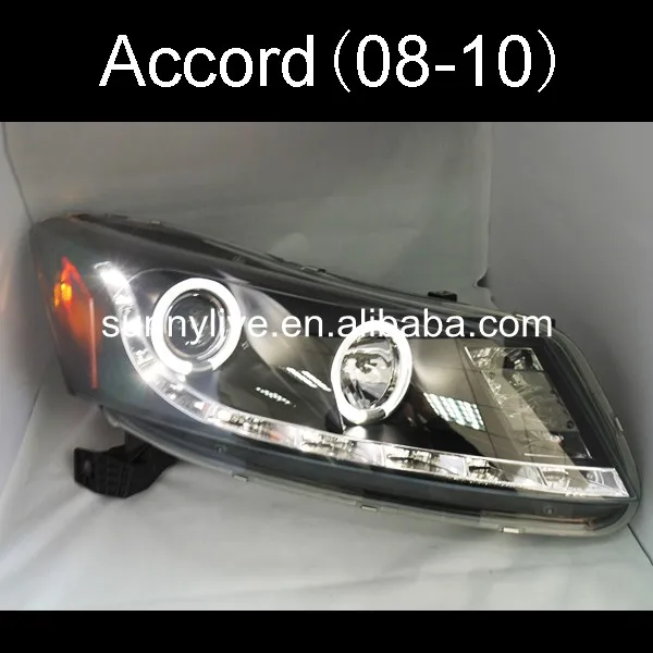 2008-2010 год для HONDA Accord светодиодная фара головного света со стандартом линзы