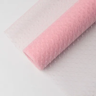 pink 50 см* 5 ярдов, новая флористическая упаковка, сетка, цветы, подарочная упаковка, крафт-бумага, звезда, сделай сам, букет, товары для декора, вечерние, для дома - Цвет: pink