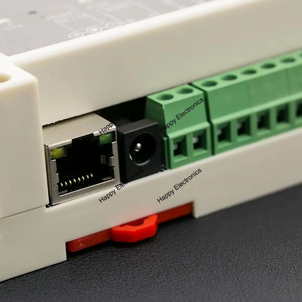 DFRobot 8 канальный релейный контроллер Ethernet реле STM32 на входе 7 ~ 23 в 44 57 277V 10A 125V 12A