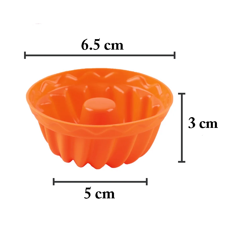 Тыква помадка торт форма для выпечки силиконовая кексов DIY Инструменты тортов