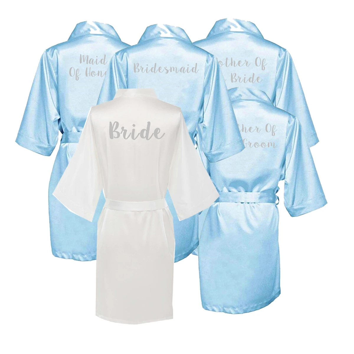 YUXINBRIDAL 2019 новый халат невесты мать сестра свадебный подарок кимоно атласные