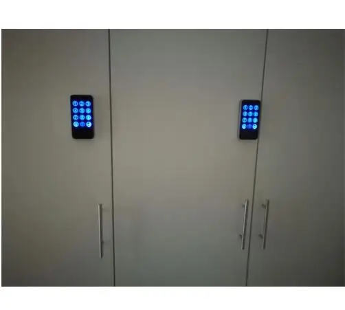 Электронный Lo цифровой умный светодиодный кодовый замок панели электронный