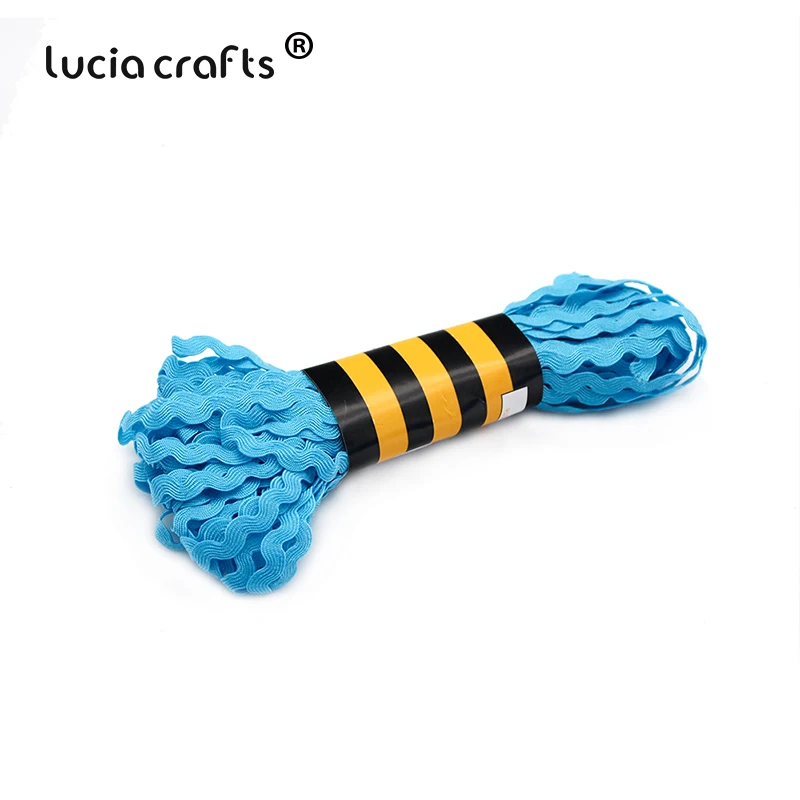 Lucia crafts 15 ярдов/шт 8 мм многоцветная корсажная лента для самодельных волос бант свадебные декоративные аксессуары для вечеринок W0501