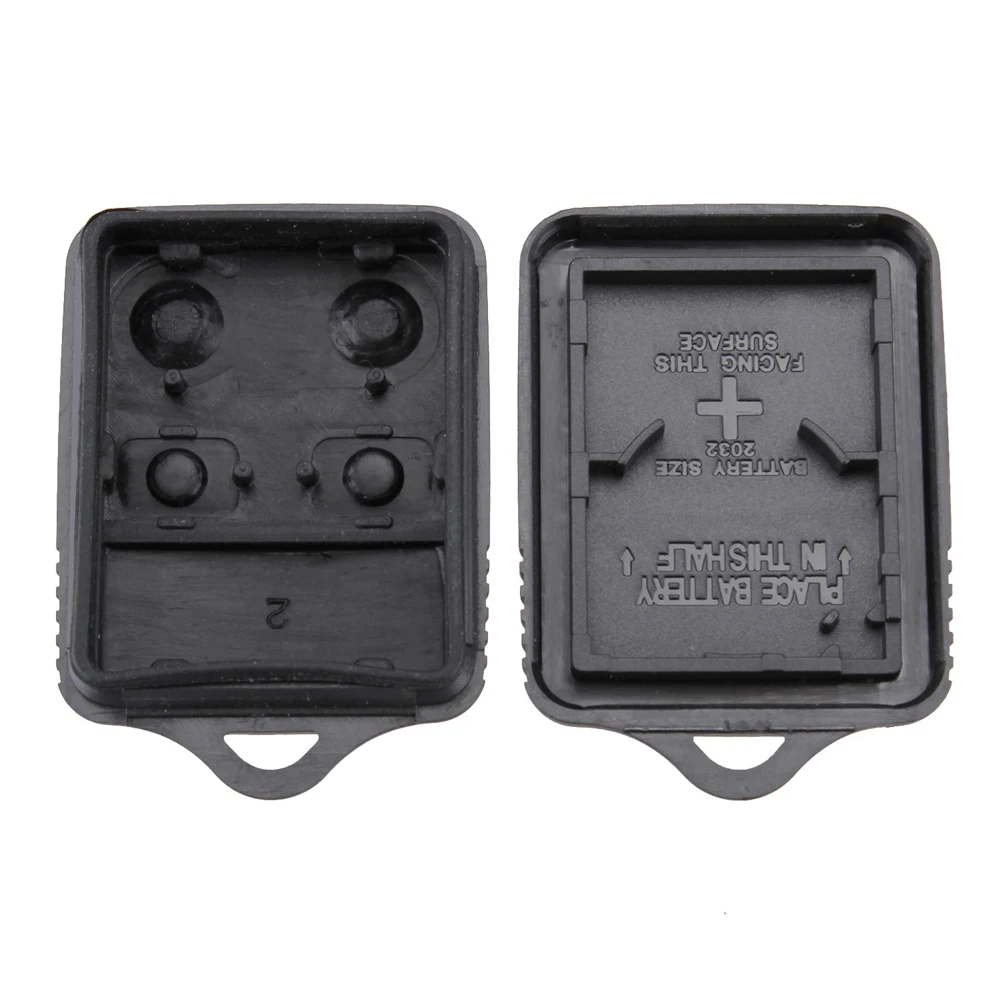 Черный 4 кнопки без ключа Замена портативный брелок чехол для Ford удобные