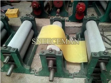 86*310 мм ручной пчелиный гнездо машина для тиснения пчелиного воска китайский