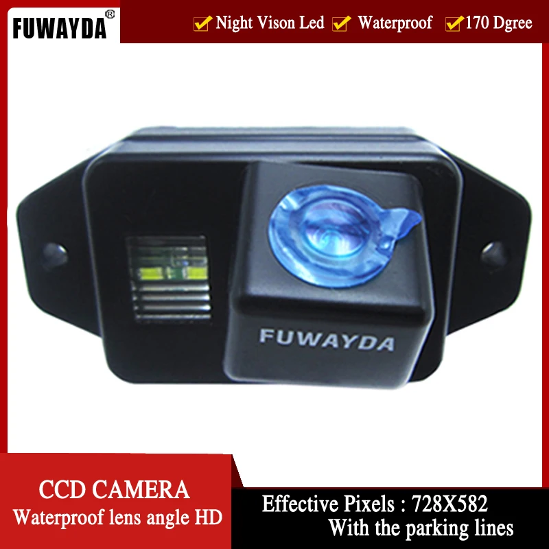 FUWAYDA Беспроводная CCD HD камера ночного видения 170 градусов Автомобильная заднего