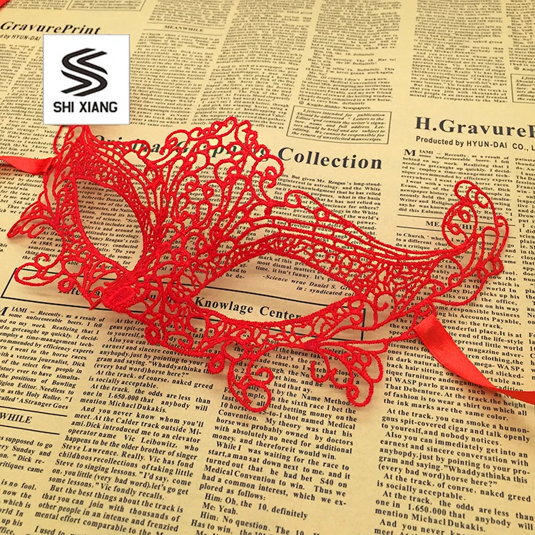 1 шт. модные красные белые сексуальные искусственные венецианские маскарадные