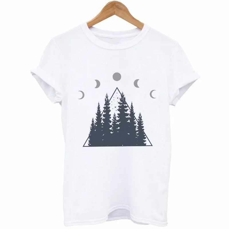 1333 Summer Women T Shirt Cosmic Belief Harajuku New Ins Travel The World Tshirt Women Cartoon Printed Vogue Casual Tee Shirt Femme - Цвет: 1333