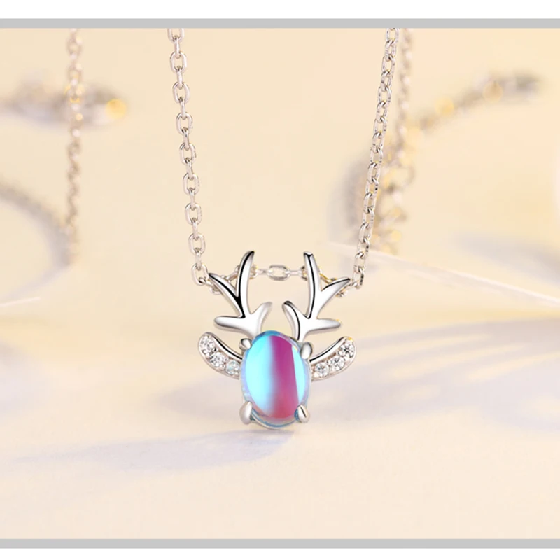 Женский набор украшений BOSCEN в Корейском стиле из циркония виде рогов