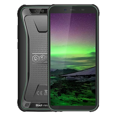 BV5500 GReen Быстрая Blackview BV5500 IP68 водонепроницаемый прочный смартфон 2 ГБ+ 16 Гб 5," 18:9 экран 4400 мАч Android 8,1 3g мобильный телефон gps - Цвет: BV5500 GReen