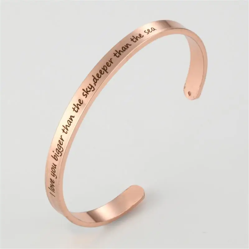 Модные браслеты очаровательный открытый жесткий браслет ювелирный подарок для