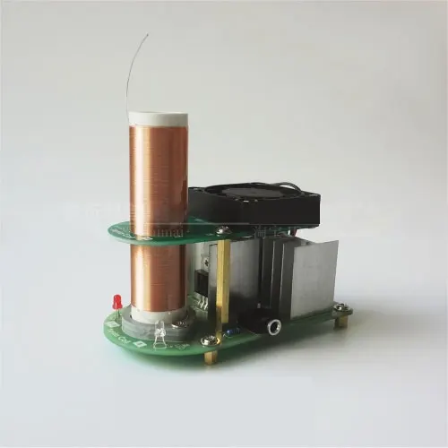 Вентилятор издание мини Музыка Тесла спикер плазменный звук наука игрушки