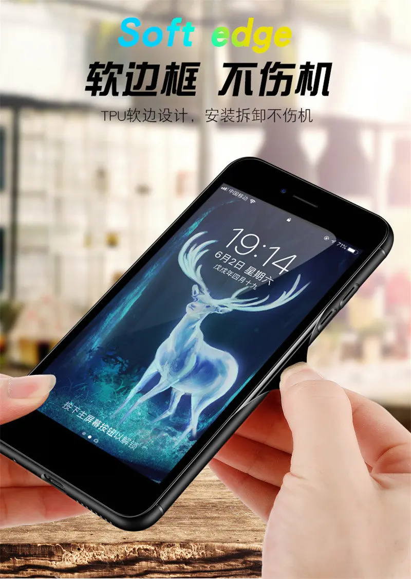 Светящийся чехол для телефона huawei Honor View 20, чехол 6,4 дюйма, закаленное стекло, задняя крышка для huawei Honor View 20, силиконовый чехол