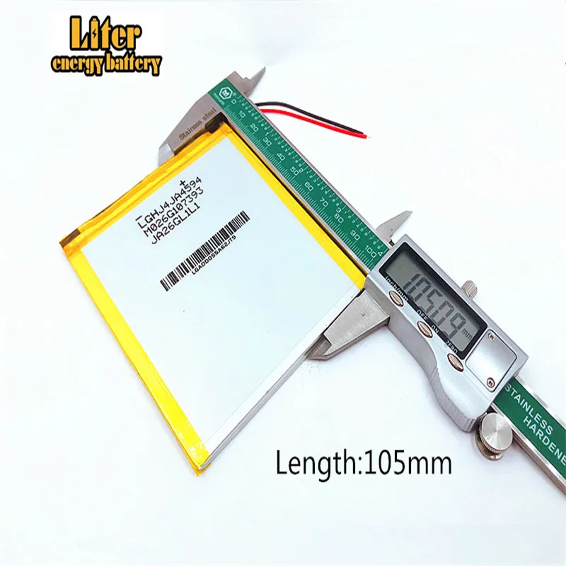 3,7 V, 6000 mAH, 4593105X80 H X80HD X80Plus X80Pro A80HD A80se P85HD P85A T20, VI40, A86 двухъядерный P85 планшетный ПК li-po аккумулятор