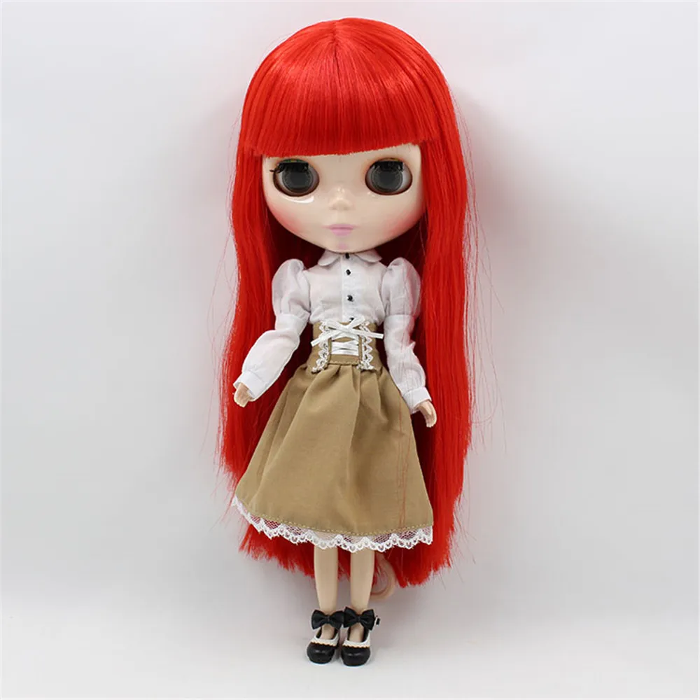 DBS blyth одежда коричневое платье, юбка, подходит для куклы blyth 16 30 см bjd (art.: 7a2d7b911) - 7a2d7b911