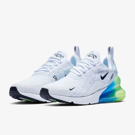 Nike Air Max 270(gs) дети будут Официальные Детские кроссовки для бега на открытом воздухе удобные спортивные кроссовки# AQ9164