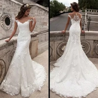 lorie mermaid wedding dresses elegant lace ivory bridal gown off shoulder sweetheart vintage country wedding gowns plus size