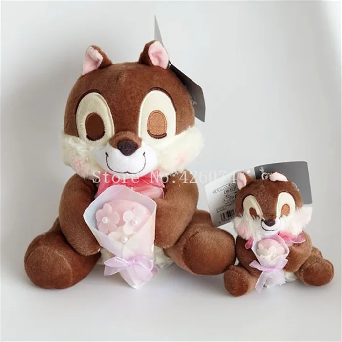Новинка, плюшевые брелки с медвежонком из мультфильма «Marie Bunny Bear», детские мягкие игрушки в виде животных, подарки для детей, 10 см/20 см
