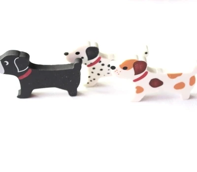 Aihao 12026 5 шт. японский милые собаки животные Kawaii Карандаши ластики резина для детей
