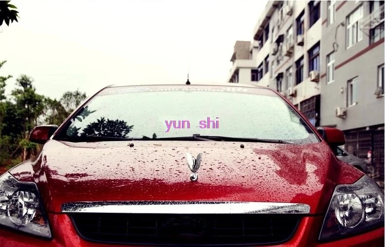 Автомобильная крышка для капота эмблема головы с логотипом орла хромовый сплав