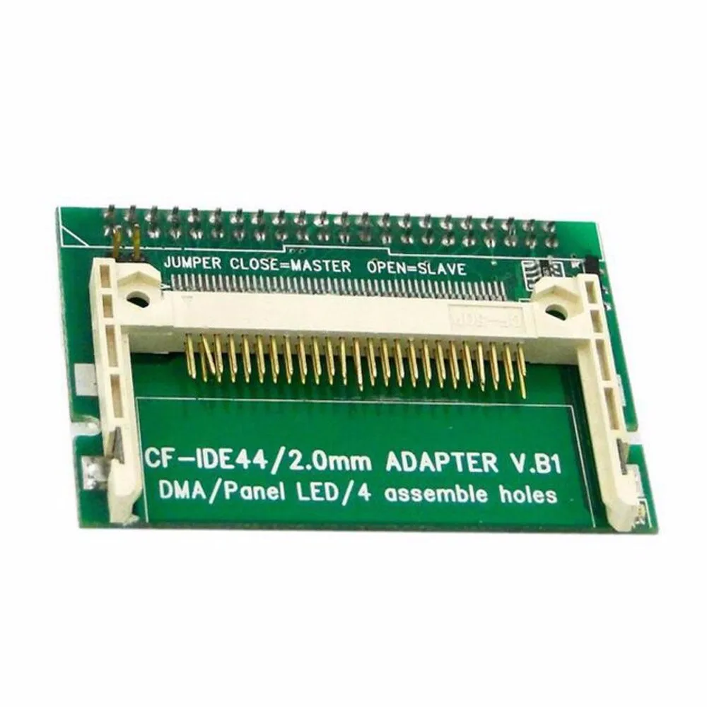 CF Compact Flash Merory Card to Vertical 2.5&quot 44 Pin IDE Hard Disk Drive HDD SSD Adapter Converter | Компьютеры и офис