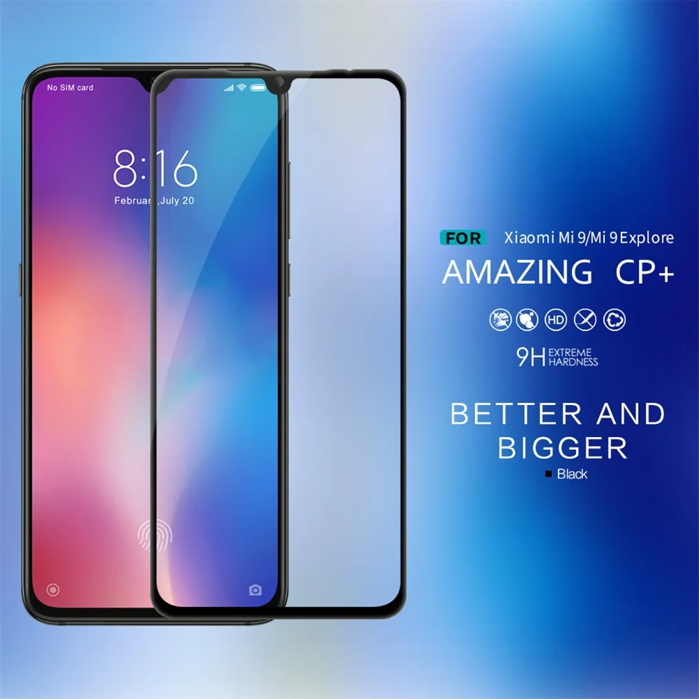Для Xiaomi mi 9 закаленное стекло mi 9 SE стекло Nillkin CP+ анти-взрыв 0,33 мм полноэкранная защитная пленка стекло для mi 9 Explorer
